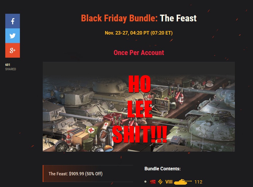 You are currently viewing Black Friday Fucktardery – Wargaming Style!