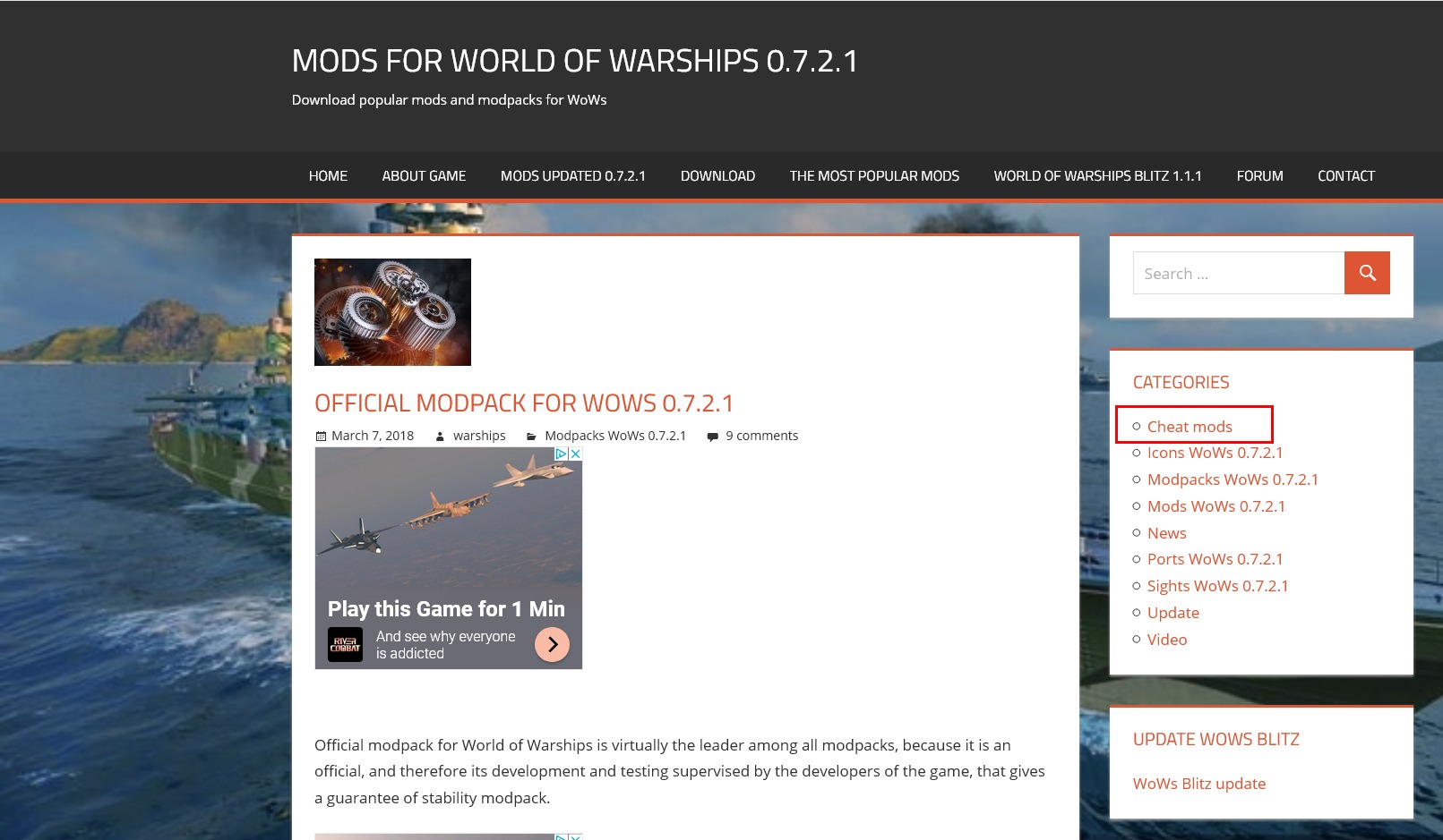 Read more about the article World of Warships OFFICIAL Cheat Mods