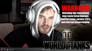 Read more about the article PewDiePie – Wargaming’s New Douchebag of the hour.